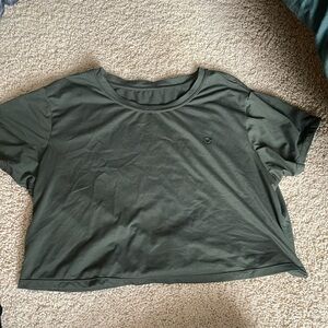 Virus EcoCloud cropped shirt